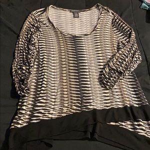 Chelsea and Theodore 3/4 Sleeve Blouse